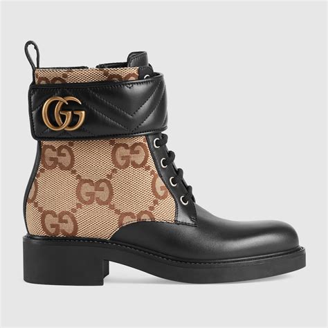 gucci women's boot with interlocking g|Women's Designer Luxury Ankle Boots .